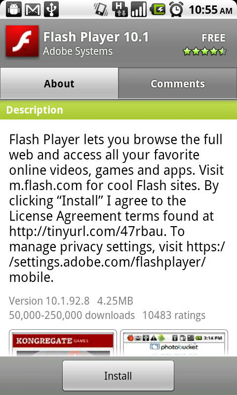 Pemutar Adobe Flash