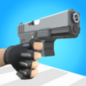 Troca de armas executando o download do Android