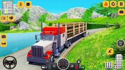 Log Cargo Truck Game