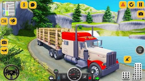 Log Cargo Truck Game