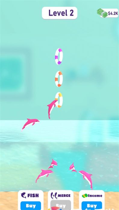 Mini juego de peces