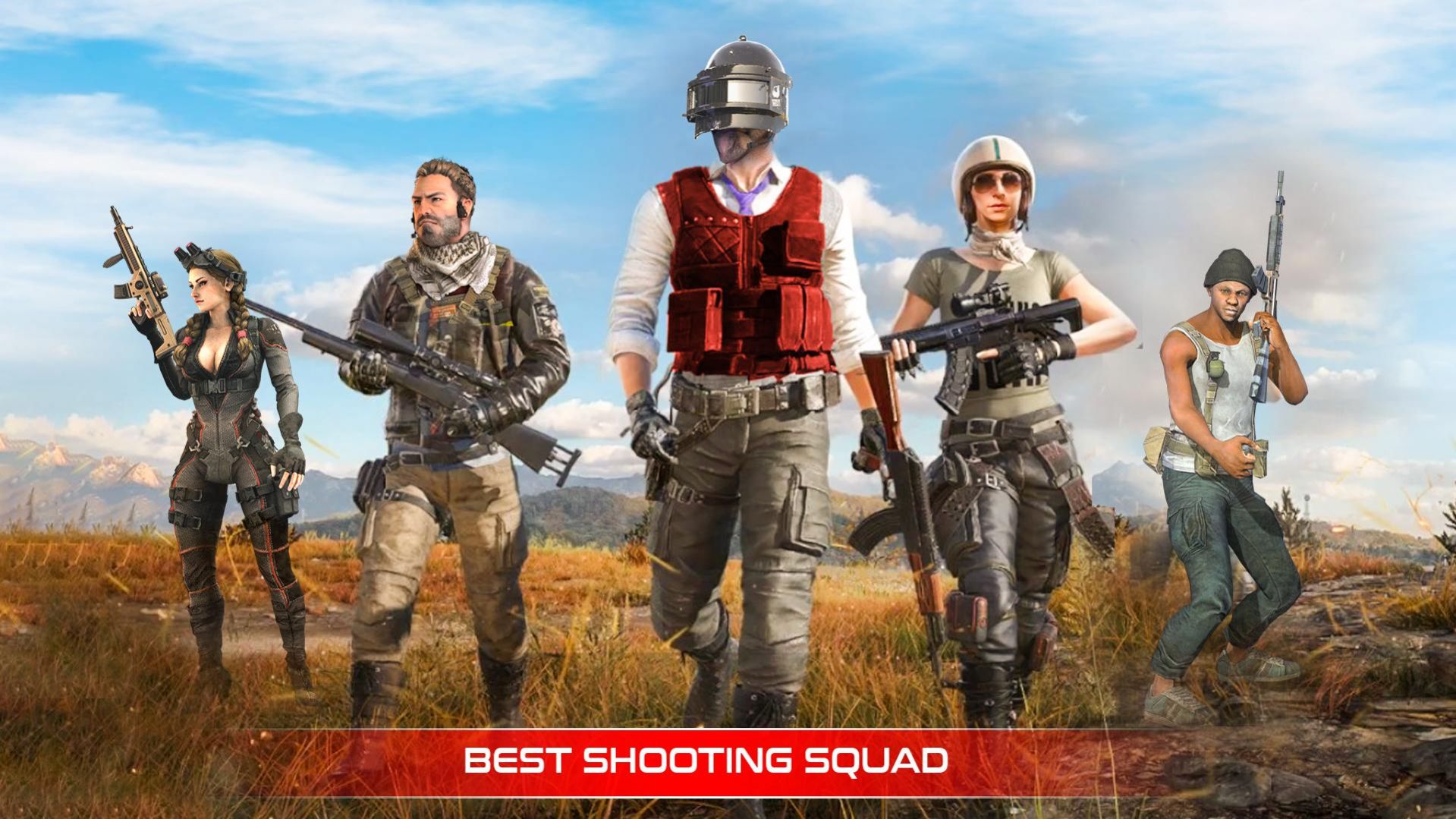 Fire Free Battlefield Survival Shooting Team インストール