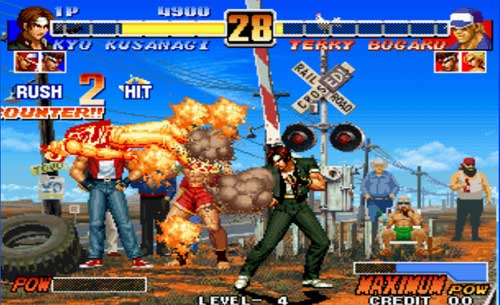 Versi cepat pengumpulan energi tak terbatas King of Fighters 96