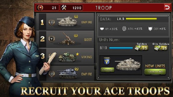 World War II Famous Generals Strategy War Mobile Version