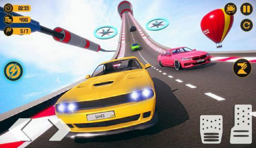 Extreme Track Stunt Racing Android Version