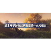 When will the natural aging system of Ni Shui Han mobile game be released? Overview of the aging system of Ni Shui Han mobile game