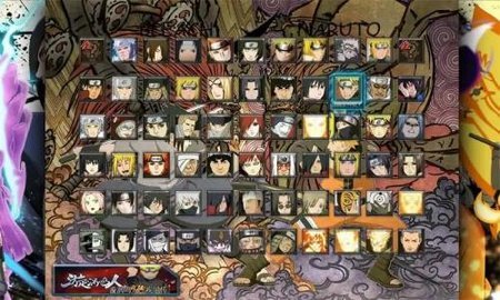 The latest version of Naruto Fighting mobile game