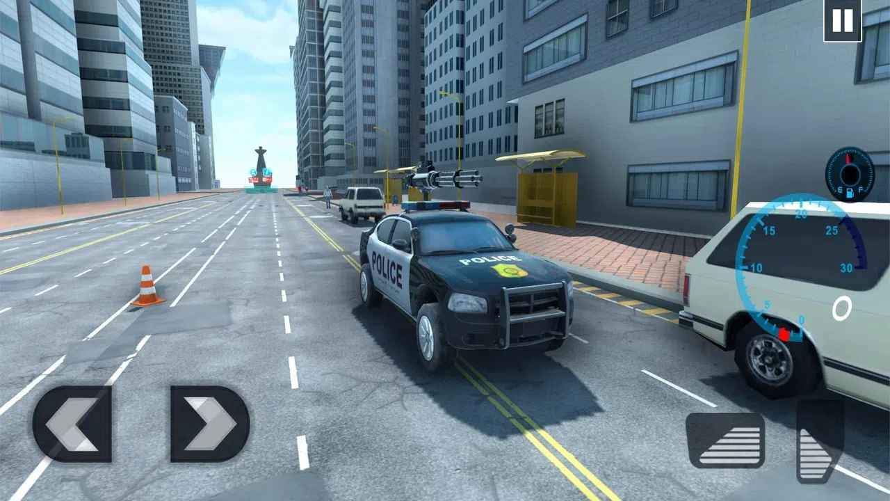 Police Car Sim World Android-Version