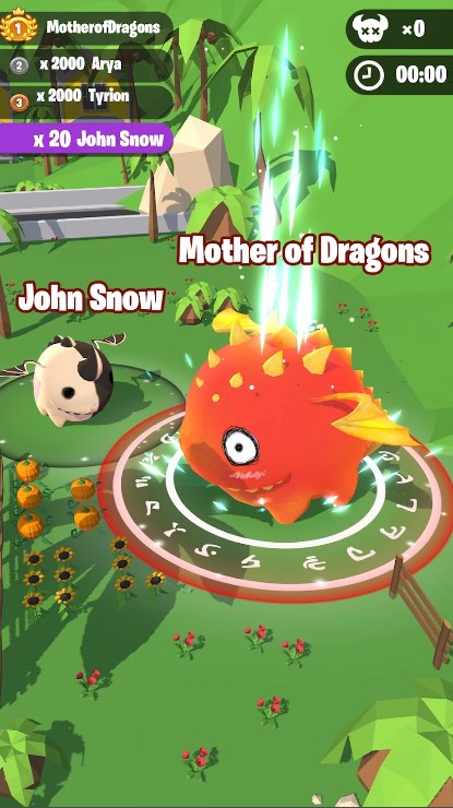 jeu dragon war.io