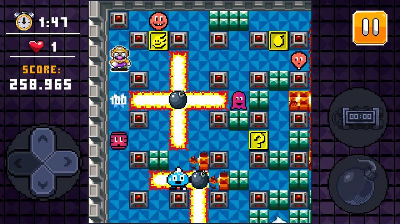 Instalação de combate do esquadrão Bomberman