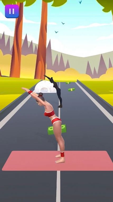 Yoga 3D Training Run Game