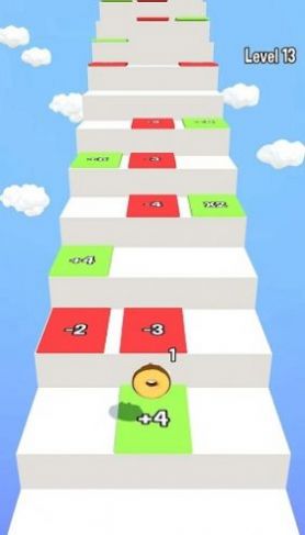 Donut Bounce Stairs Game