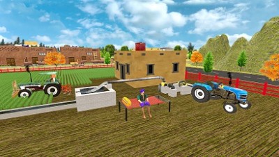 indian agriculture 3d