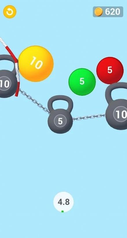 Rope blocking game mobile version