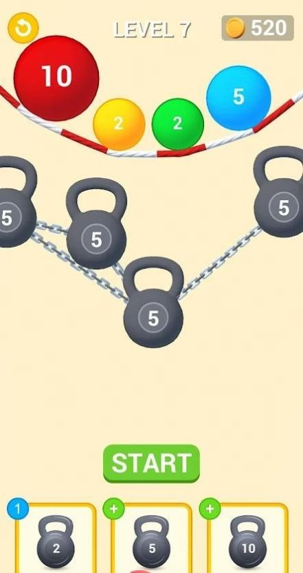 Rope blocking game mobile version