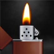 Cigarette lighter simulator app