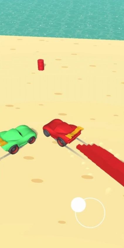 Jogo de rastreamento de carros de choque