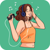 Listen to music app