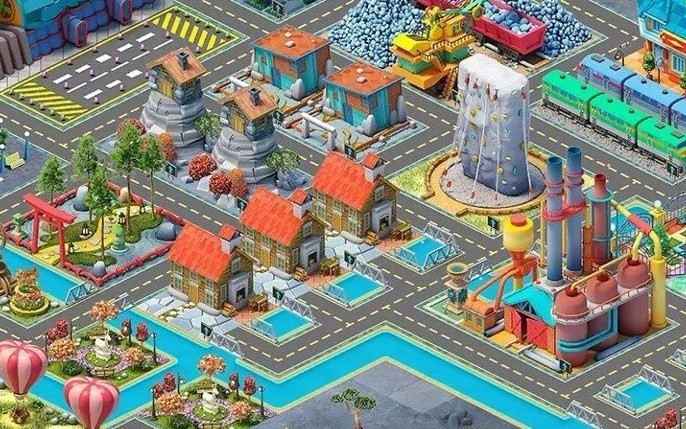 Construction type mobile games