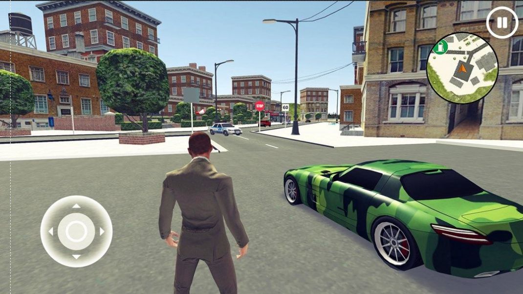 Simulation driving training game