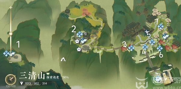 Strategy for the location of Ni Shui Han mobile game Yu He Zhu Hua