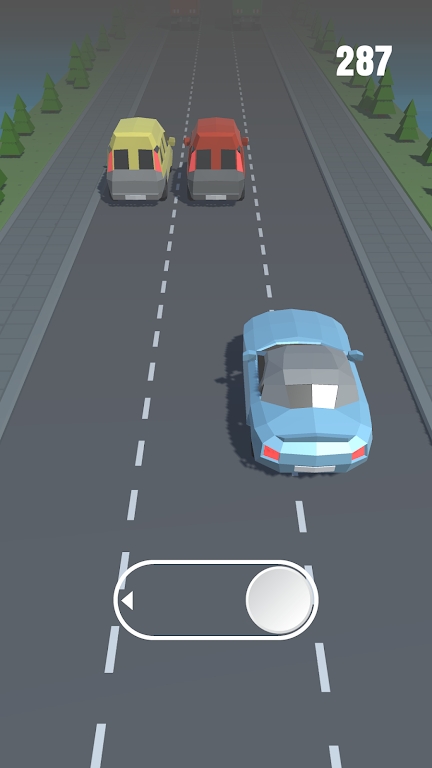 Endless overtaking game