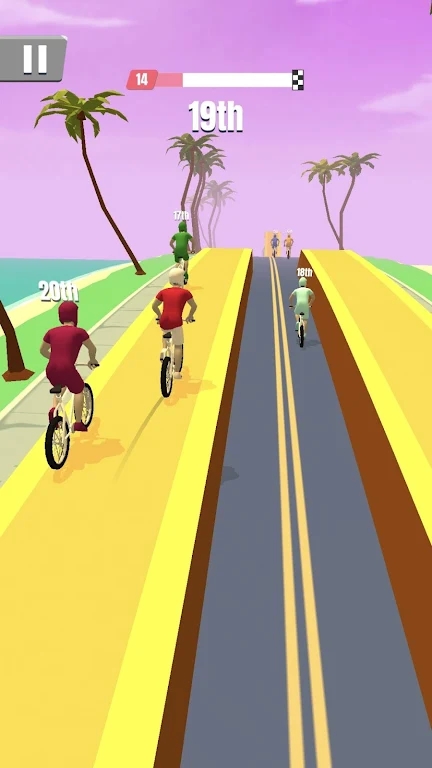 Bike sprint game