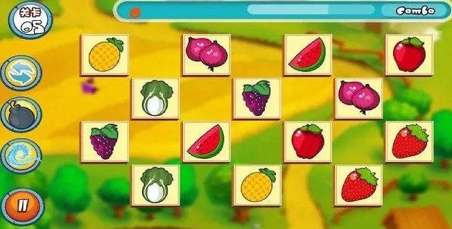 Fun Fruit and Vegetable Lianliankan latest version mobile game