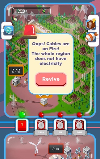 Idle power plant game