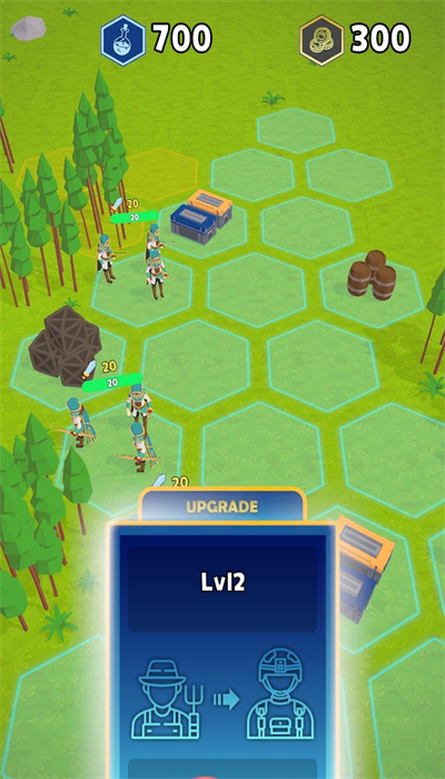 Hexagon Raid Game