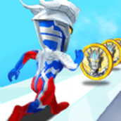 Ultraman Cool Run : Jeu de vitesse Superman