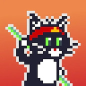 Versão móvel do Samurai Meow