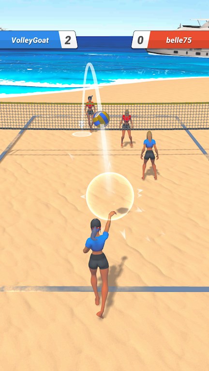 Beach Volley Clash game