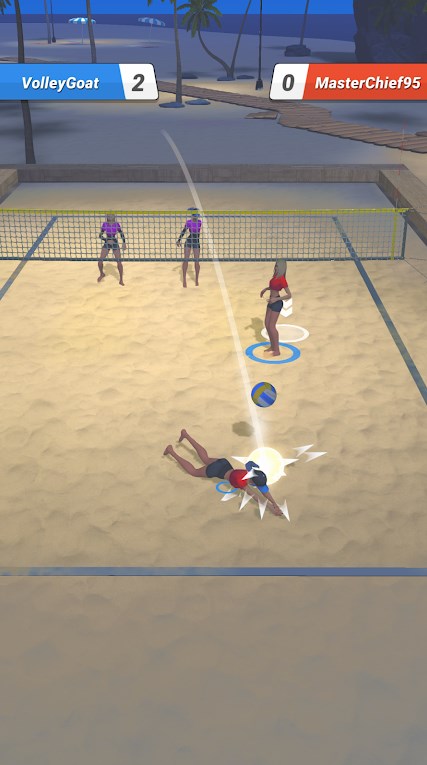 Beach Volley Clash game