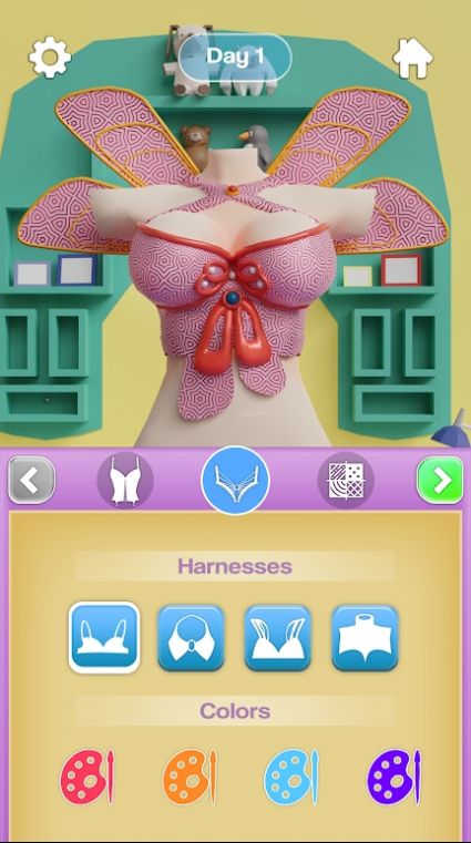 Anime Girl Bra Maker-Spiel