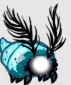 How about the Glowing Crab in Don’t Starve Home?