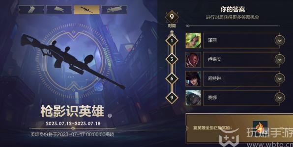 Who is the hero of League of Legends mobile game Gun Shadow?