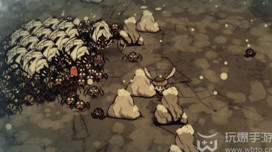 How to fight the spitting spider in Don't Starve: New Home