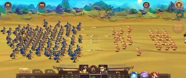 A stand-alone mobile game with the background of the Three Kingdoms