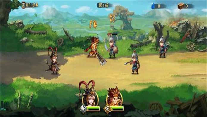 Juego móvil Xiaolin Legend Thunder Three Kingdoms