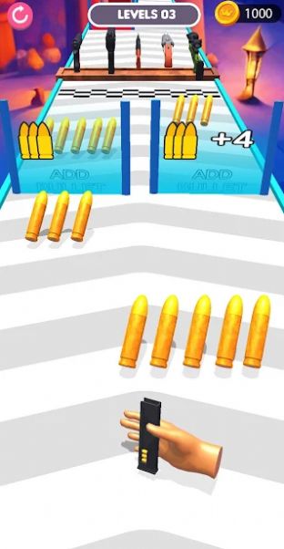 Gun Loading Bullets 3D-Spiel