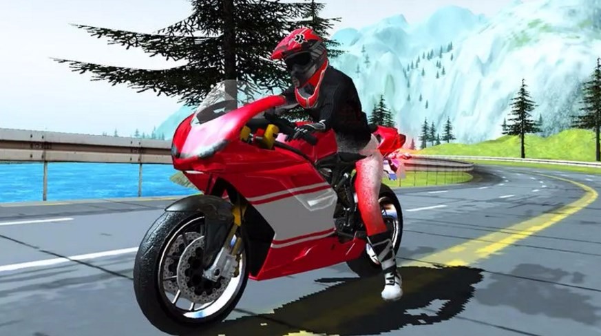 3D Extreme Motorcycle latest version mobile game