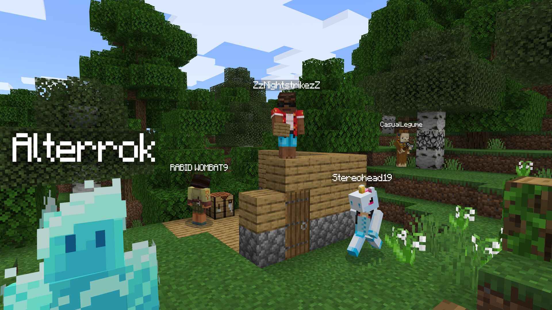 Minecraft Bedrock Edición versión 1.20.20.21