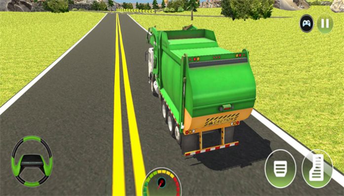 Garbage Truck Driver Simulator Game