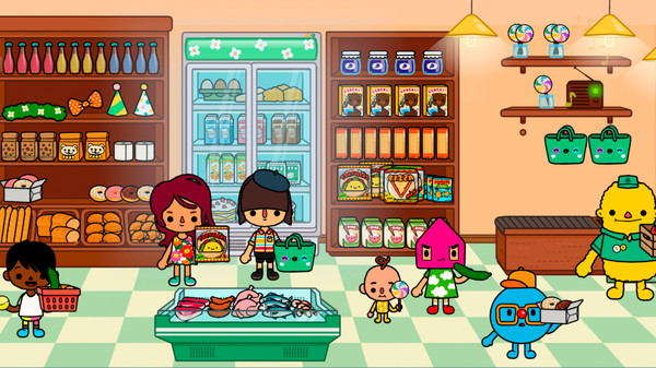 Toca Town New World Game