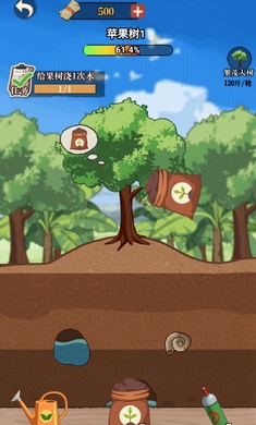 If you want to get rich, plant trees first game