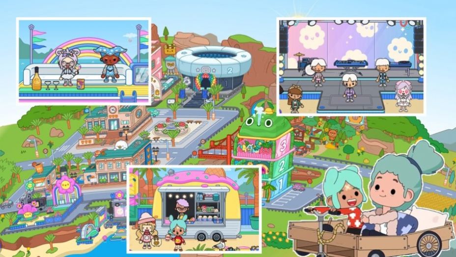 Toca Town World Linked Game