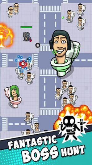 Toilet Man Survival Battle Game