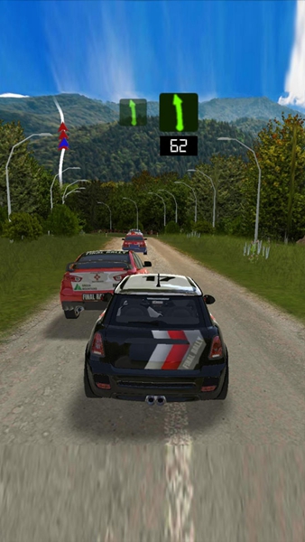 Extreme speed rally racing mobile game