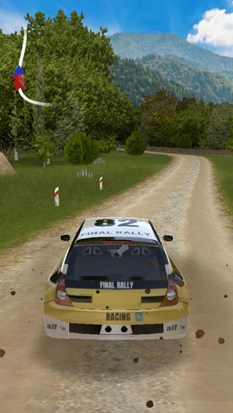 Extreme speed rally racing mobile game